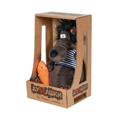 Мягкие Игрушки Волчок & Vobla в Коробке, 26 см