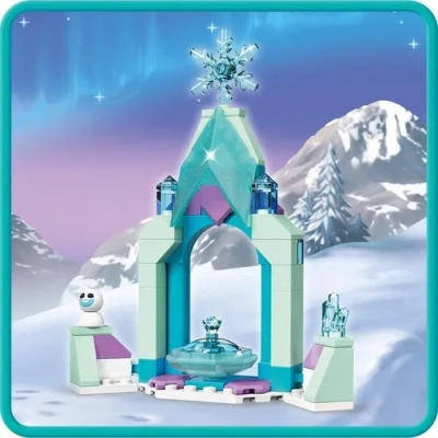 Конструктор LEGO DISNEY PRINCESS Двор замка Эльзы