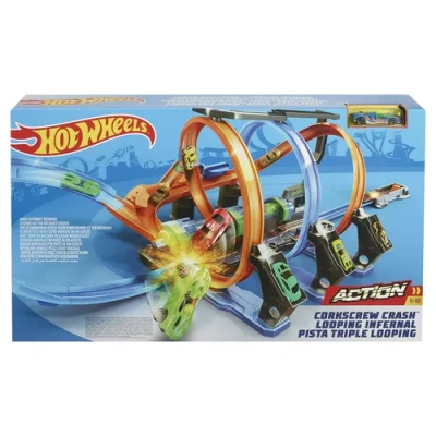 Hot Wheels игровой набор «Винтовое столкновение»