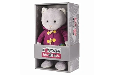 Мягкие Игрушки Мягкая Игрушка Колбаскин&Мышель,  Мышель в Плаще, 25 см,