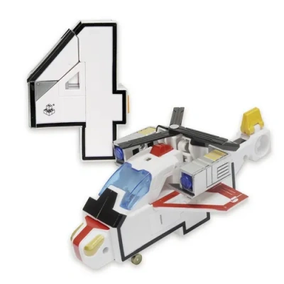 1toy Трансботы XL «Боевой расчет ВКС» (цифры от 1-5, размер 10 см, блистер, дисплей бокс 5 шт., из 5