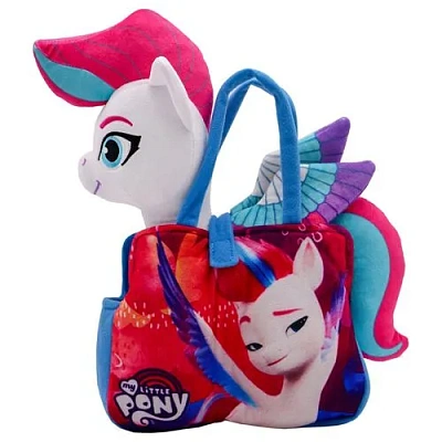 Мягкая игрушка пони в сумочке Зип/ Zip My Little Pony 25 см,