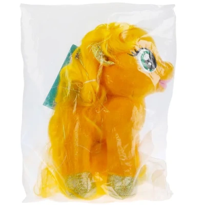 Игрушка мягкая Мой маленький пони эпплджек, 18см, без чипа, в пак. Мульти-пульти