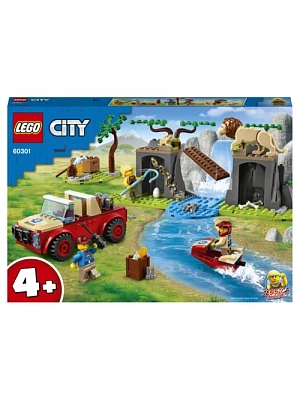 Конструктор LEGO City Wildlife Спасательный внедорожник для зверей