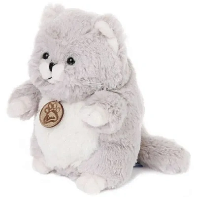 Толстый кот серый 33 см  Lapkin