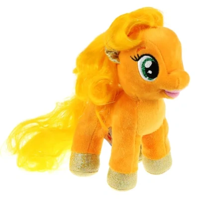 Игрушка мягкая Мой маленький пони эпплджек, 18см, без чипа, в пак. Мульти-пульти
