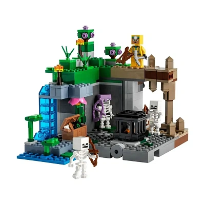 Конструктор LEGO Minecraft Подземелье скелета