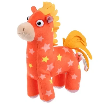 Игрушка мягкая Деревяшки, Лошадка Иго-го 15см, БЕЗ ЧИПА, в пак. Мульти-пульти