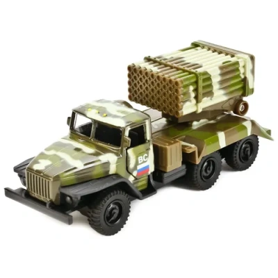 ТЕХНОПАРК Машина Урал 12см. откр.двери