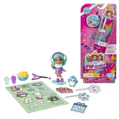 Party Popteenies Игрушка  хлопушка с сюрпризом (2 куклы+аксессуары)																