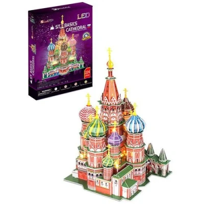 Игрушка Собор Василия Блаженного с подсветкой 