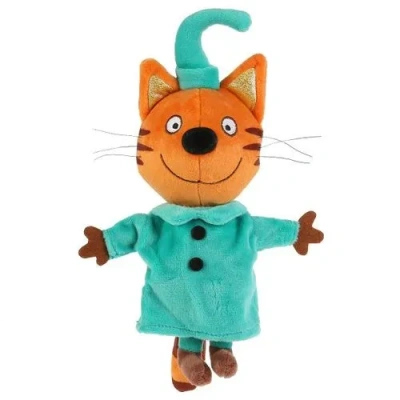 Игрушка мягкая ТРИ КОТА Компот, 16см, без чипа, в пак. Мульти-пульти