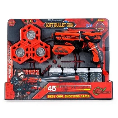 Игровой набор Fengjia "Красное оружие: Стрелок K-18" (18 см, EVA пули , мишени )