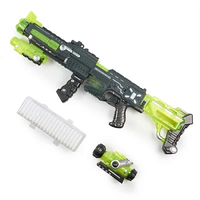Игрушка Fengjia "Зелёное оружие: Винтовка Z-75" (75 см, светящ. EVA пули , патронташ на руку, 