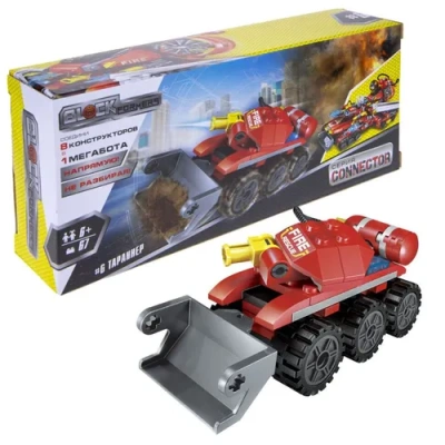 1TOY Blockformers конструктор «Трансфайертрак» 8 шт. в д/б, коробка