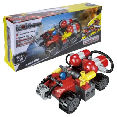 1TOY Blockformers конструктор «Трансфайертрак» 8 шт. в д/б, коробка