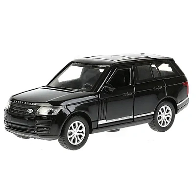 Машина металл "RANGE ROVER VOGUE" 12см, открыв. двери, инерц, ЧЕРНЫЙ, в кор. Технопарк