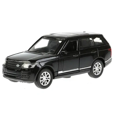 Машина металл «RANGE ROVER VOGUE» 12см, открыв. двери, инерц, ЧЕРНЫЙ, в кор. Технопарк