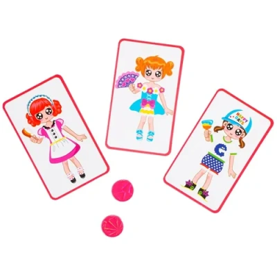 Развивающая игра Magnetic Book Модница