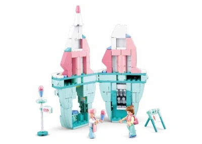 Конструктор пластмассовый Sluban «Фуд-корт: Мороженое» (301 дет.)