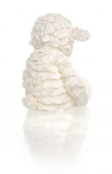 Барашек Эльф, белый 28 см