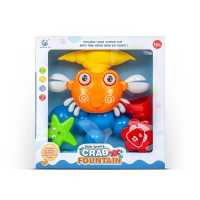 Набор для купания «Крабик-фонтанчик» (29 см, лейка)