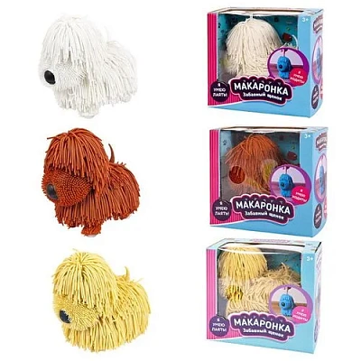 Макаронка. Собака ходит, звуковые и музыкальные эффекты, цвета в ассортименте