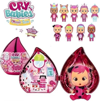 CRY BABIES MAGIC TEARS серия PINK EDITION