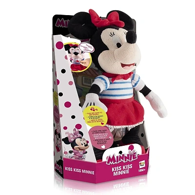 Мягкая игрушка Disney "Минни: Поцелуй от Минни" (34 см, интеракт., звук)
