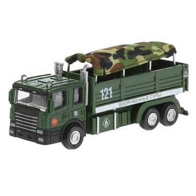 ТЕХНОПАРК Машина металл «ВОЕННАЯ ТЕХНИКА», длина 15,5 см, инерц, подв эл, В АССОРТ.