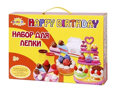 Набор для лепки ALTACTO CLAY "Волшебство кулинарии - Десерт " (6 цветов по 85 гр.)