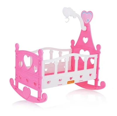 Кроватка-качалка сборная д/кукол №3 (8 элем.)