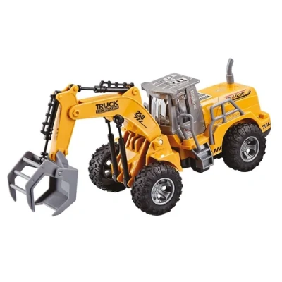 Игрушка р/у Handers «Строительная техника: Погрузчик с захватом» (26 см, 1:30, 4 кан., свет)