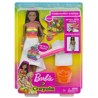 Barbie x Crayola  Фруктовый сюрприз