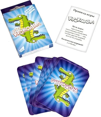 Игра детская настольная "Аллигатор. Cards"