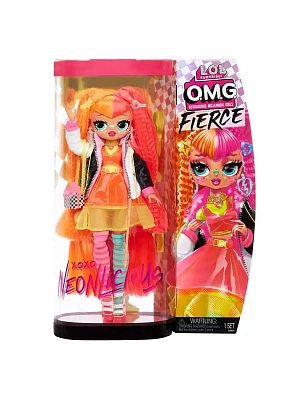 LOL Surprise OMG модная кукла Fierce Neonlicious, с аксессуарами