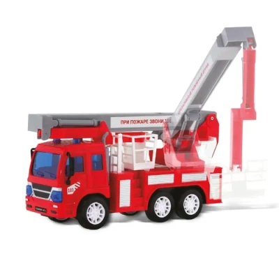 Игрушка р/у Handers «Пожарная машина: Автовышка» (26 см, свет, звук, подвиж. детали)