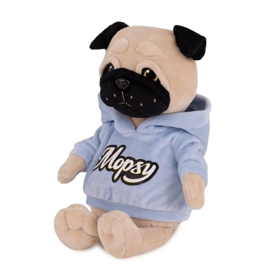 Мягкая Игрушка Mopsy, Мопс Мопси в Худи, 20 см, в Коробке