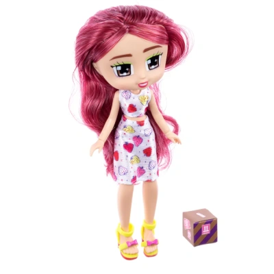 1toy Кукла Boxy Girls Apple 20 см. с аксессуаром в 1 коробочке