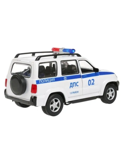 ТЕХНОПАРК Машина Полиция Патриот пласт.инерц. 21см