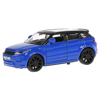 Машина металл LAND ROVER RANGE ROVER EVOQUE 12,5см, открыв.двери, инерц, синий Технопарк