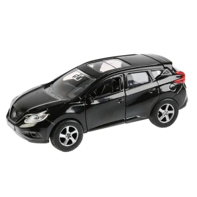 Машина металл NISSAN MURANO черный 12см, открыв.двери, инерц. в кор. Технопарк