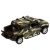Машина металл HUMMER H2 PICKUP КАМУФЛЯЖ 12 см, двери, багаж, инерц, кор.