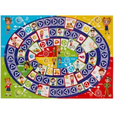 Вирус! Стоп!. Настольная игра-ходилка. Умные игры 