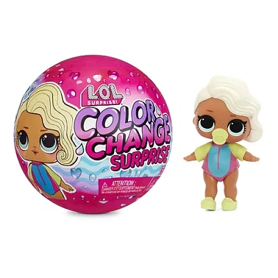 Игрушка L.O.L. Surprise Куколка Color Change Dolls Asst in PDQ