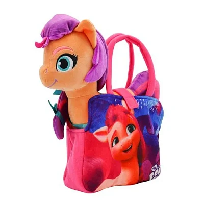Мягкая игрушка пони в сумочке Санни/ Sunny My Little Pony 25 см,