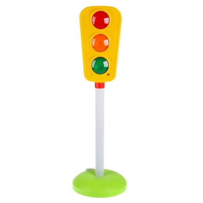 Музыкальный светофор МИХАЛКОВ С. стихи, 65см высота, на бат. со светом в кор. 