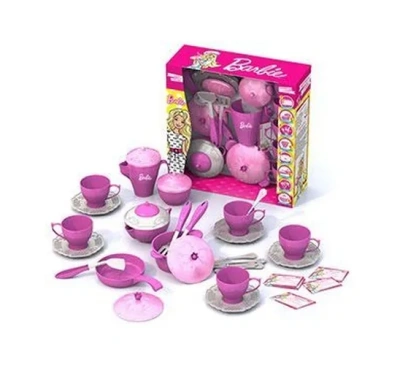 Подарочный набор посуды «Чайный и кух.сервиз Барби»