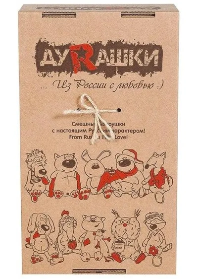 Мягкие Игрушки Хитрый Лис & Valenki в Коробке, 26 см