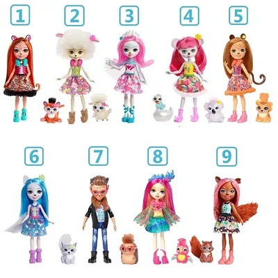 Enchantimals Кукла с питомцем